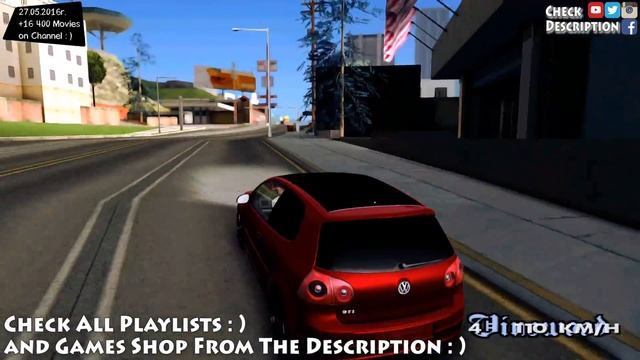 Volkswagen Golf GTI MK5 - GTA San Andreas _REVIEW смотреть онлайн