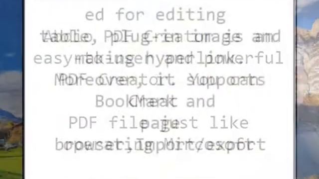 Abdio PDF Creator смотреть онлайн