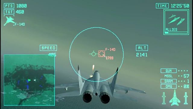 Ace Combat X Skies of Deception PPSSPP Gameplay Full HD / 60FPS смотреть онлайн