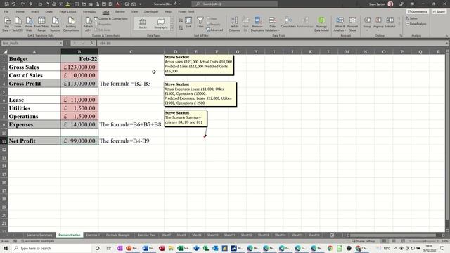 Use different Scenarios in Microsoft Excel смотреть онлайн