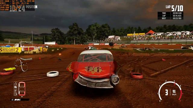 Wreckfest - "Wingman" Test Drive Gameplay [1080p60FPS] смотреть онлайн