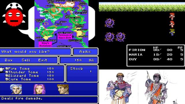 Forgotten Final Fantasy Characters - Beta Concept Art for Final Fantasy II смотреть онлайн