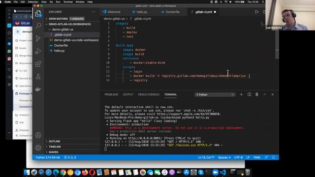 Webera Webinar - Continuous Integration and Continuous Delivery with GitLab смотреть онлайн