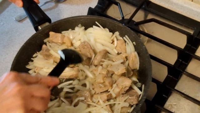 Обалденная свинина на сковороде смотреть онлайн