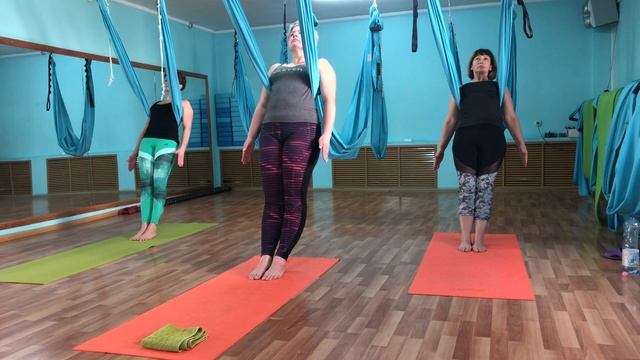 Открытый урок аэройога. смотреть онлайн