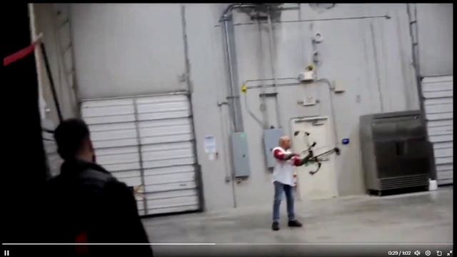 Joe Rogan shoots arrows at the new Tesla cyber truck as Elon smokes a cigar смотреть онлайн