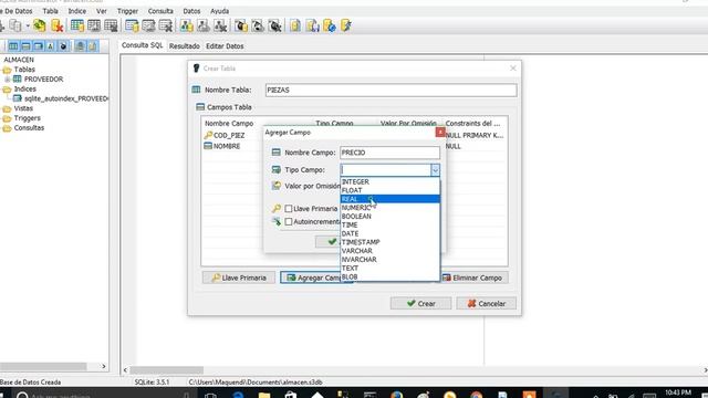 COMO CREAR BASE DE DATOS CON SQLITE смотреть онлайн