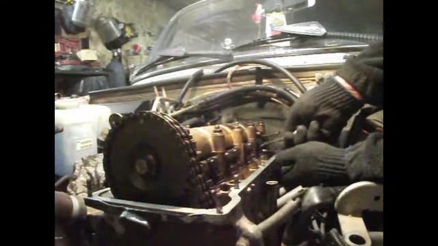 замена маслосъемных колпачков инжекторная классика и регулировка клапанов смотреть онлайн