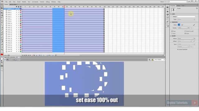 Animate Simple Logo Intro in Adobe Flash (Animate CC)| 2D Logo Animation Tutorial смотреть онлайн