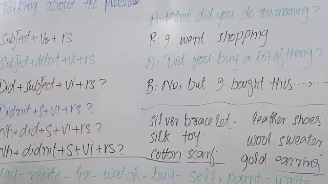 120 #Purchasing #Shopping #buy bought #Talking about shopping #Simple Past tense #English Language смотреть онлайн