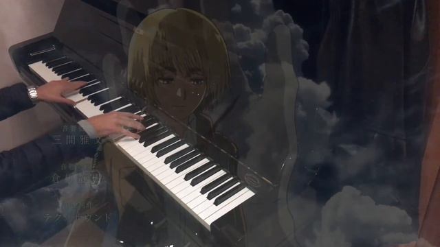 Shingeki No Kyojin (Attack on Titan) - Red Swan (opening 3) cover piano смотреть онлайн