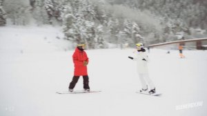 Первые шаги на склоне: как кататься на переднем канте