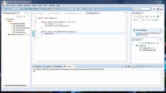 [FHP] Java Tutorial 7 | Simple Methods - I Meant To Say 5, Not 15 смотреть онлайн