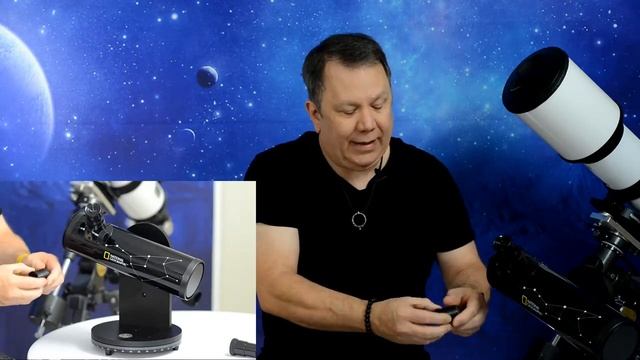 National Geographic 76x350 Tabletop Reflector Telescope Review смотреть онлайн