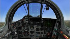 Еще один вариант уклонения от ракет Р-77 и AIM-120C в воздушном бою. Lock on Горячие скалы 2