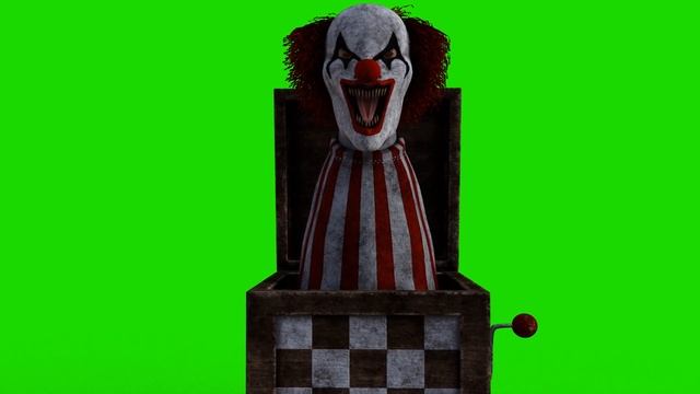 FREE HD Green Screen - JACK IN THE BOX EVIL CLOWN смотреть онлайн