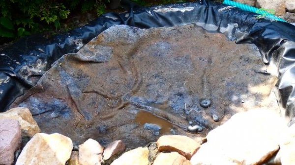 STREAM DETAIL BUILD,START TO FINISH,COMPLETE WATER FEATURE GARDEN TUTORIAL,HOW TO DIY PONDLESS FALL