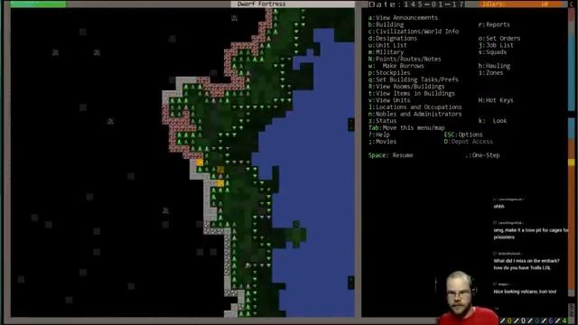 Dwarf Fortress: Building a Goblin Fort - (part 1) смотреть онлайн