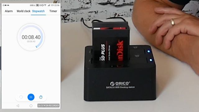 FAST Disk Clone With Orico 6629us3c USB3 DOCK смотреть онлайн