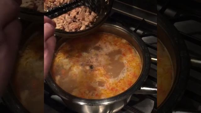 Суп из горбуши