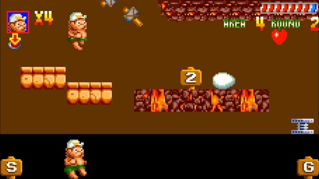 "Adventure Island" OLD JAVA GAME (Living Mobile 2004 year) смотреть онлайн