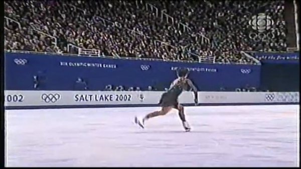 Irina Slutskaya (RUS) - XIX Olympic Winter Games, Figure Skating, Ladies' Long Program (CBC)