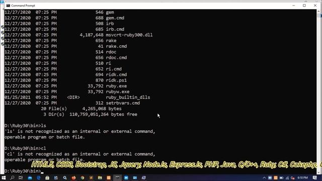 Ruby on Rails Part-01 | Installation | How to install Rails framework on windows? смотреть онлайн