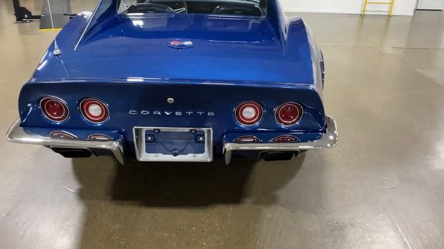 1973 Chevrolet Corvette in Blue смотреть онлайн