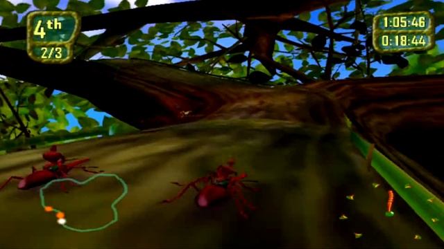 Antz Extreme Racing Gameplay Walkthrough Cutter Treetop Tangle : The Return #8 смотреть онлайн