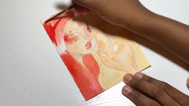 my black life matters | watercolor time lapse & rant смотреть онлайн