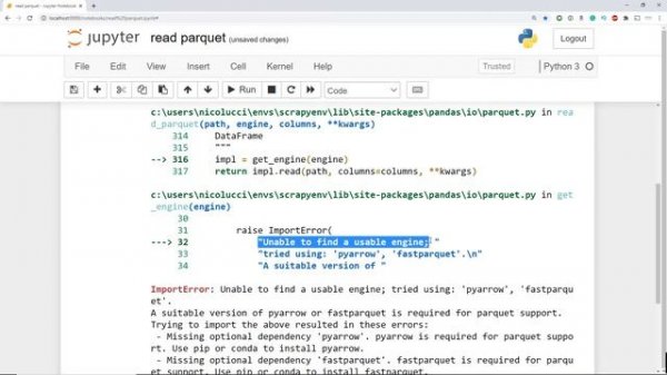 Reading Parquet Files in Python