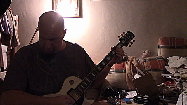 Michael Dee shred and jammin' on my RR Gibson Custom replica.. смотреть онлайн