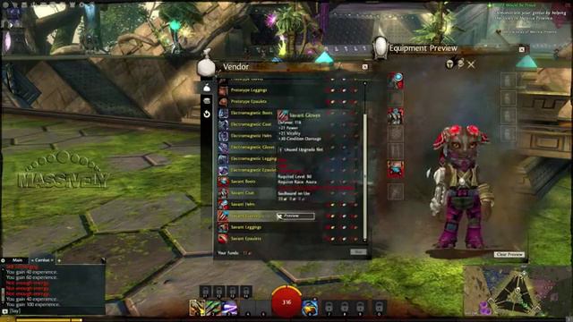 Guild Wars 2 Asura Cultural Armor Preview смотреть онлайн