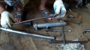 ремонт вилки иж орион! 0.4 давление