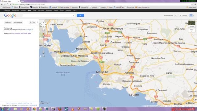 Autocad Map - Saisir des coordonnées Latitude - Longitude смотреть онлайн