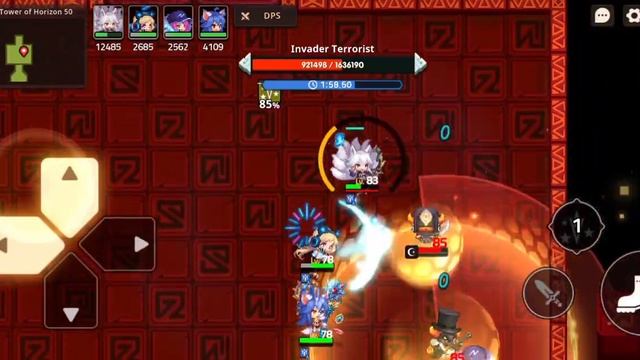 Guardian Tales: Water Tower of Horizon  Floor 50  Ultimate Shield Invader Terrorist!