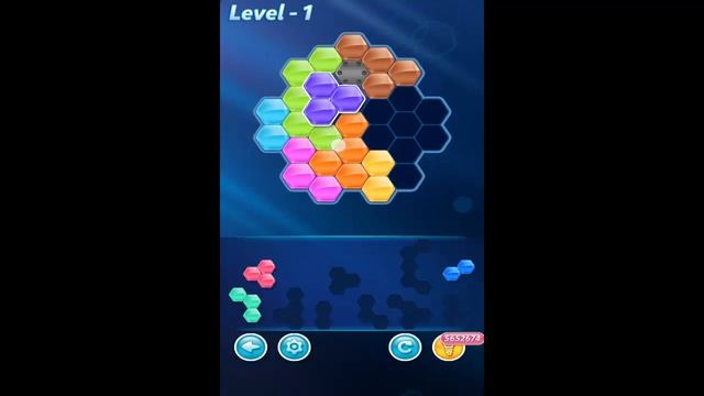 Block! Hexa Puzzle - Premium Hero Level 1 Gameplay смотреть онлайн