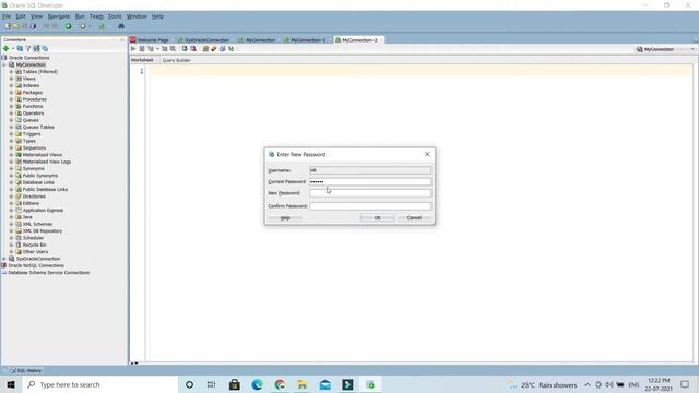 How to change schema Password Using Oracle SQL Developer or SQL Plus?|Oracle SQL Developer Tutorial смотреть онлайн