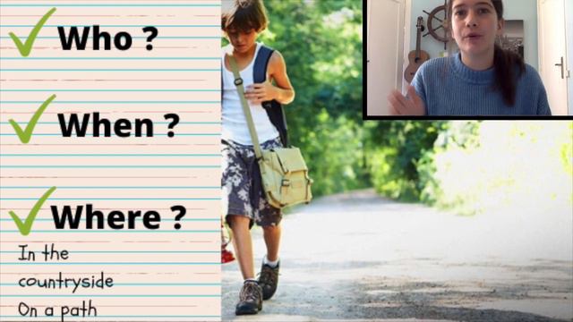 DESCRIBE A PICTURE with "Who, When, Where" смотреть онлайн