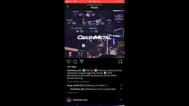 CrashMetal Cyberpunk PRE-ORDER TODAY! смотреть онлайн