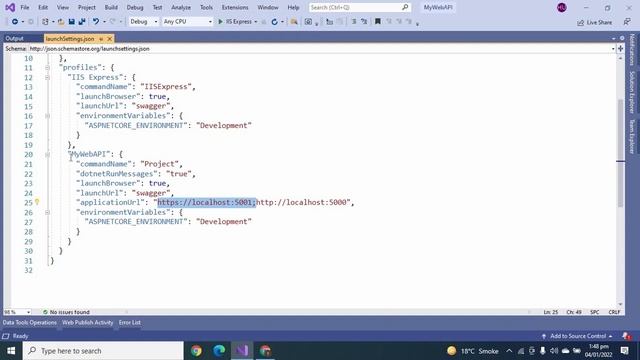 #5, LaunchSettings.json In ASP.NET Core 5 || ASP.NET Core Web API Tutorials смотреть онлайн