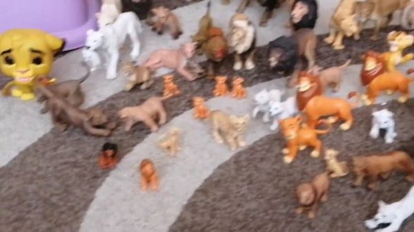 Все мои фигурки львов