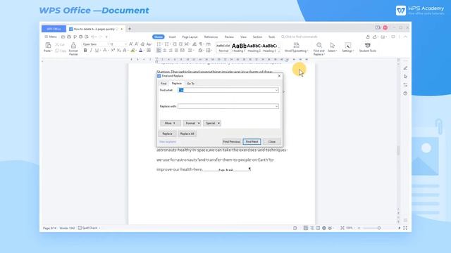 [WPS Academy] 2.0.3 Word: How to delete blank pages quickly смотреть онлайн