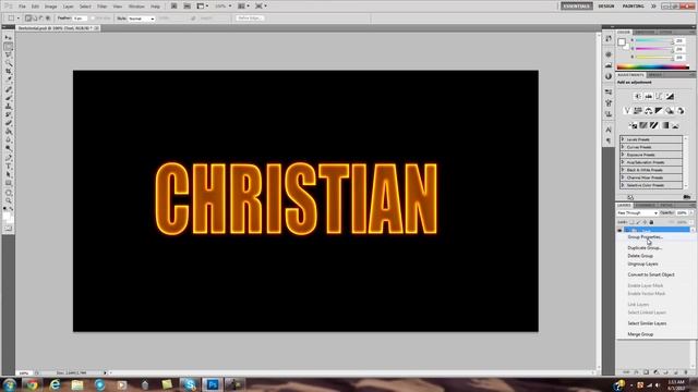 How to make a flaming text in photoshop cs5 смотреть онлайн