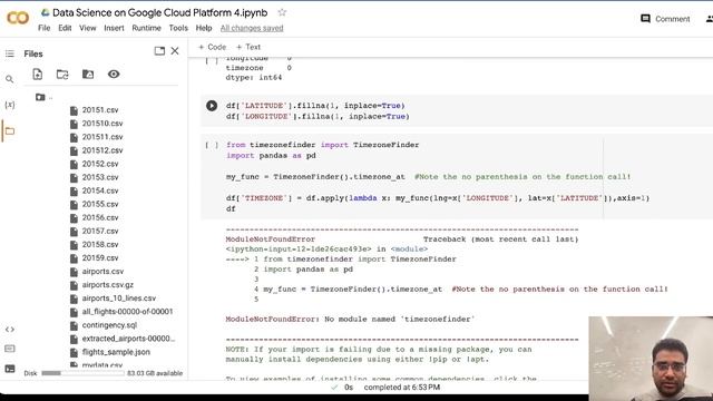 Data Science on google cloud platform chapter 4 : End To End Flight Data analytics Project смотреть онлайн
