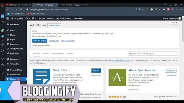 How To Add Classic Editor In WordPress Blog IN Hindi? | Classic Editor Kaise Add Kre WordPress Me смотреть онлайн