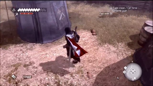 Assassins Creed Brotherhood Lair of Romulus Campagna District Tutorial How to Get To The Door смотреть онлайн