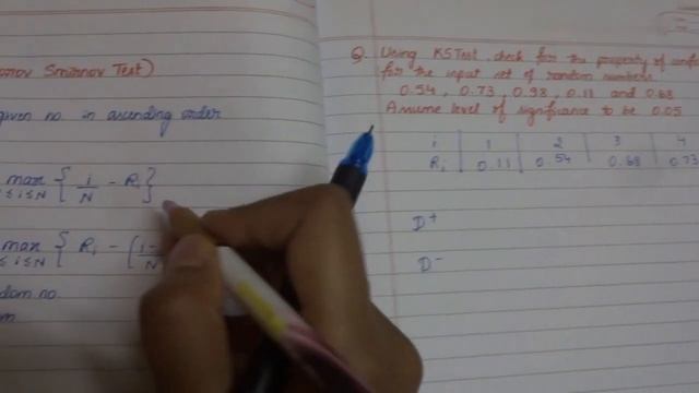 SMS#5: K S (Kolmogorov-Smirnov) Test | An example problem смотреть онлайн