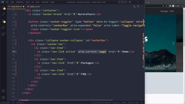 Bootstrap 5 Responsive Navbar Example смотреть онлайн