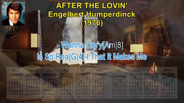 AFTER THE LOVIN' - Engelbert Humperdinck (1967) (Karaoke) (Scrolling Lyrics) & (Guitar Chords) смотреть онлайн